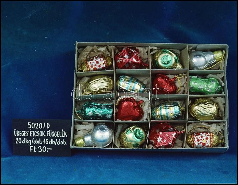 cca 1960-1970 Édesipari termékek színes negatívjai, 8 db, 6×9 cm - Image 4