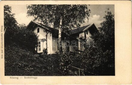 Kőszeg, Szabóhegy, villa