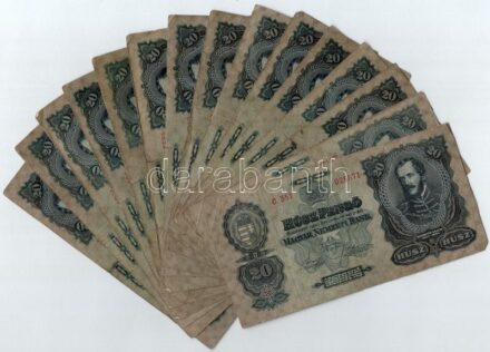 1930. 20P(15x) T:III néhányon apró folt, szakadás Adamo P11