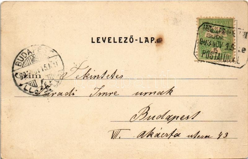 1903 Budakeszi, Erzsébet királyné szanatórium, gépház keleti homlokzata és istálló (EK) - Image 2