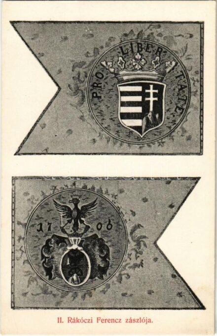1706 Pro Libertate / II. Rákóczi Ferenc zászlója / Flag of Francis II Rákóczi
