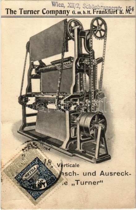 1912 The Turner Company G.m.b.H. Frankfurt a. M.
