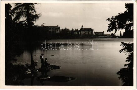 1943 Tátra, Magas-Tátra, Vysoké Tatry; Strsbké pleso / Csorba-tó / lake (EK)