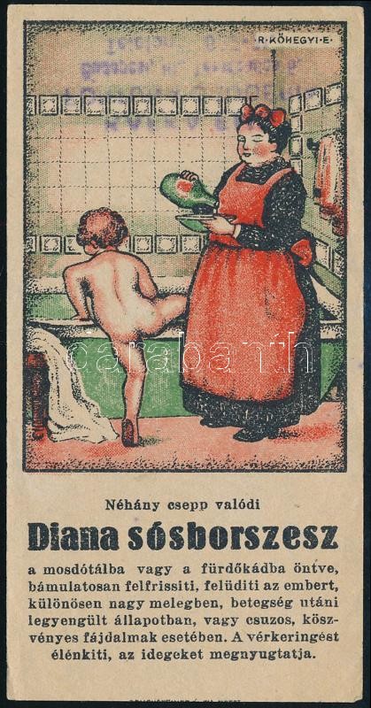 Diana sósborszesz számolócédula