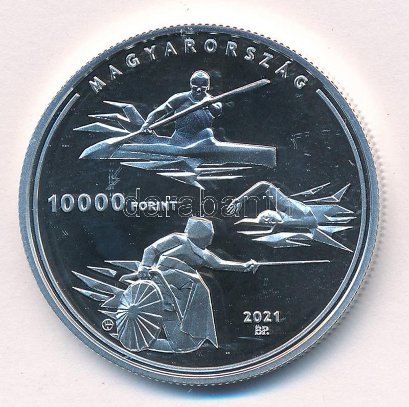 2021. 10.000Ft Ag 'Magyar Olimpiai és Paralimpiai Csapat Tokyo 2020' T:PP