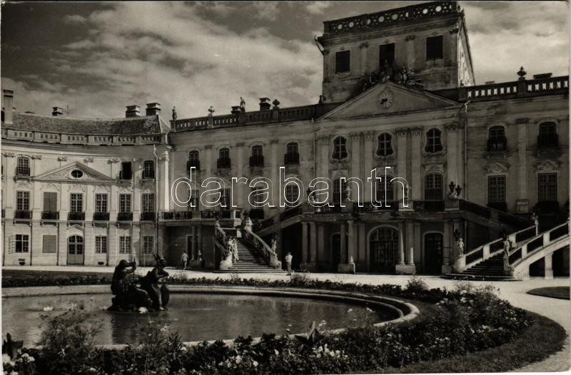 1967 Eszterháza (Fertőd), Herceg Esterházy kastély. Képzőművészeti Alap Kiadóvállalat (EK)