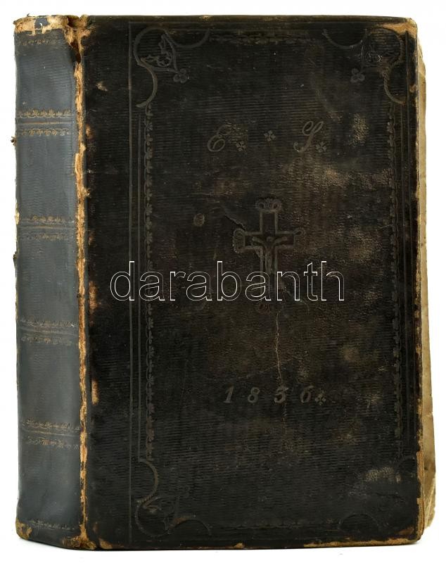 Königliche Hals-Zierde, oder Sammlung der kräftigsten Morgen-, Abend-, Meß-, Beicht- und Kommuniongebether;. Neue verbess. Aufl. Mit 16 Kupfertafeln. (Herrmann sc.). Wien, 1783, Franz Leopold Grund, 1836-os évszámú, elvált kötésű - Image 3