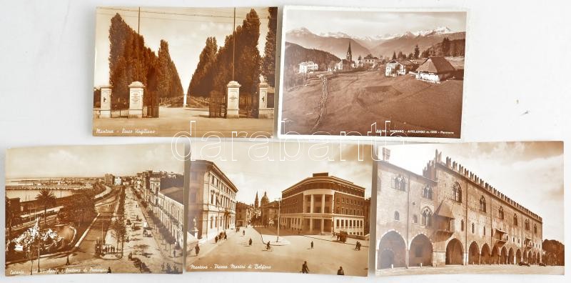 Kb. 137 db RÉGI olasz város képeslap vegyes minőségben / Cca. 137 pre-1945 Italian town-view postcards in mixed quality - Image 2