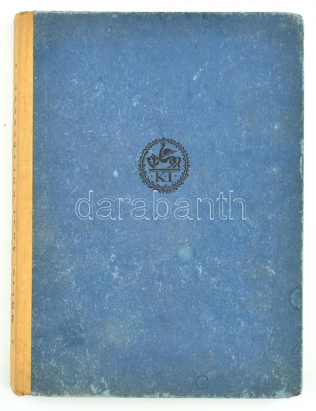 Pelle Molin: Adal költészete. Gyoma, 1929. Kner Izidor. 146p. Kiadói félvászon kötésben, kissé kopott - Image 2