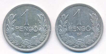 1926-1927. 1P Ag (2x) T:2 Adamo P6