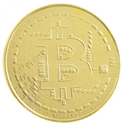 2013. 'MJB MONETARY METALS - BITCOIN DIGITAL DECENTRALIZED PEER TO PEER - 1 TROY OZ .999 FINE COPPER / AOCS APPROVED - MJB 2013' aranyozott Cu emlékérem (39mm) T:2- kis ph