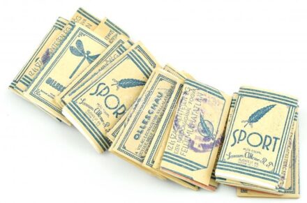 Sport és Olleschau szivarka papírok kb 20 csomag