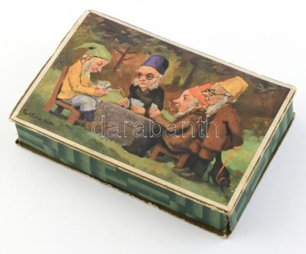 Cadeau bonbonos papírdoboz 15x10 cm