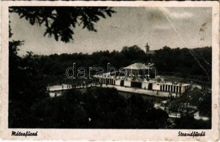 1949 Mátrafüred (Gyöngyös), Strandfürdő (EB)