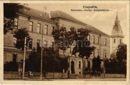1930 Kisújszállás, Református 'Horthy' Reálgimnázium. Platz Ferenc kiadása (fl)