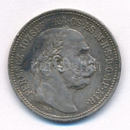 1915KB 1K Ag 'Ferenc József' T:2 patina, kis ph Adamo K5.1