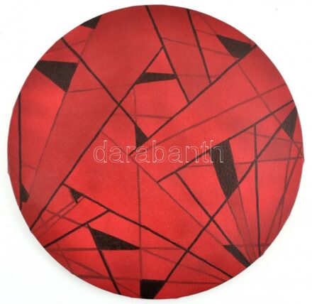 Kun Sarolta (1990-): Ruby red. Akril,vászon, jelzett, 30 cm