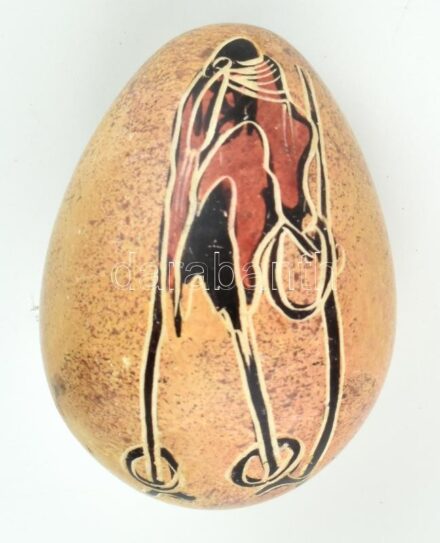 Afrikai kőtojás, m: 7 cm