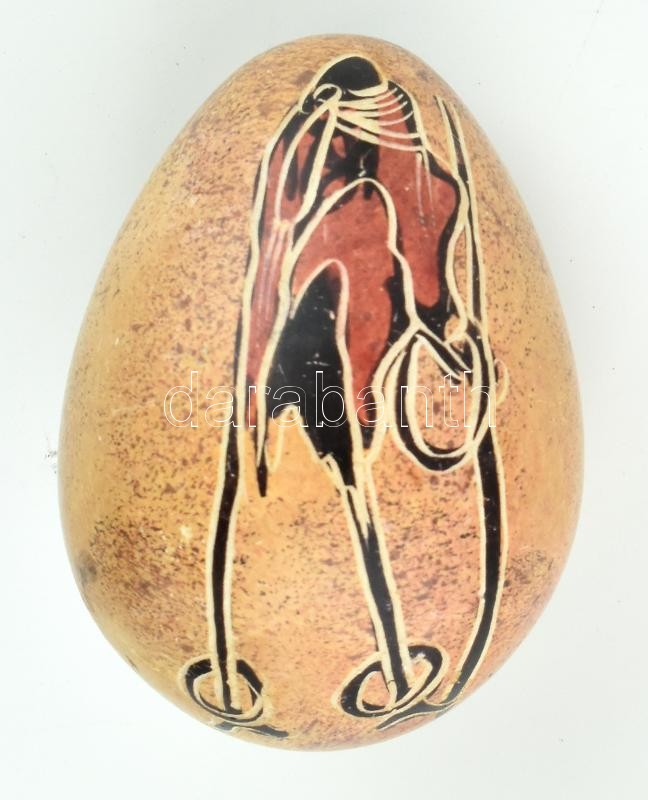 Afrikai kőtojás, m: 7 cm