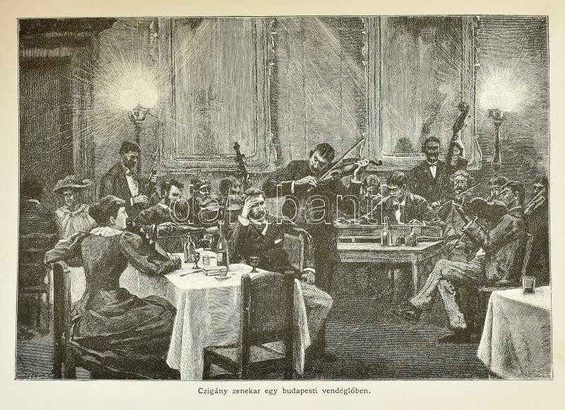 Az Osztrák-Magyar Monarchia írásban és képben III. Magyarország. Bp., 1893, M. Kir. Államnyomda. Szövegközti és egészoldalas fekete-fehér képanyaggal illusztrált. Kiadói aranyozott, festett egészvászon-kötés, gerincnél sérült, - Image 3