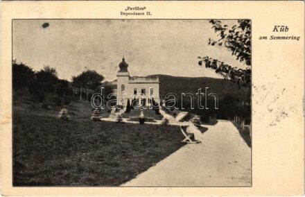 Küb (Payerbach), 'Pavillon' Dependance II / hotel, villa (EK)