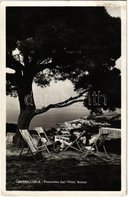 1938 Casamicciola Terme, Panorama dall'Hotel Suisse (EK)