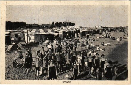 Grado, beach, bathers (fl)
