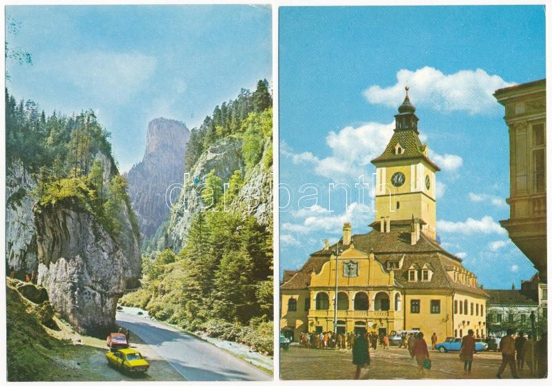 30 db MODERN erdélyi képeslap vegyes minőségben / 30 modern Transylvanian postcards in mixed quality