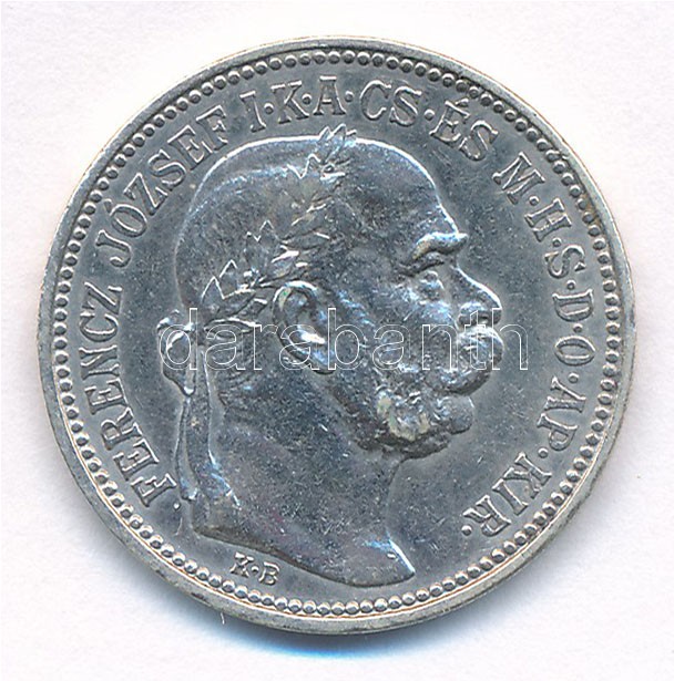 1914KB 1K Ag 'Ferenc József' T:1-,2 Adamo K5.1