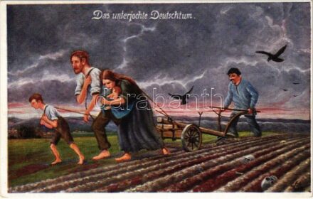 Das unterjochte Deutschtum / Német antiszemita propaganda / German anti-Semitic propaganda. Judaica
