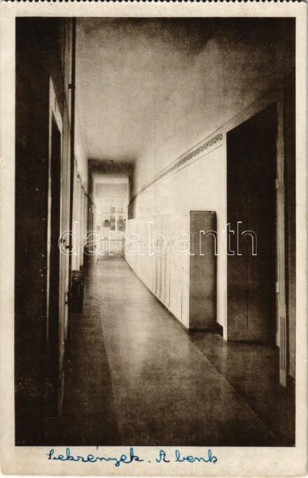 Kolozsvár, Cluj; Marianum, folyosó, belső. Joánovics Testvérek cs. és kir. udvari fényképészek / girls' school, interior