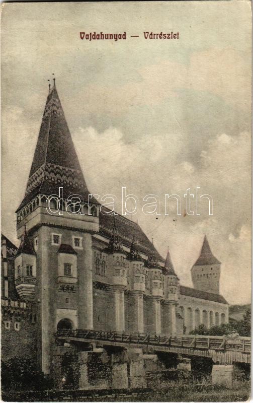 1912 Vajdahunyad, Hunedoara; vár. Licker Viktor kiadása / castle (r)