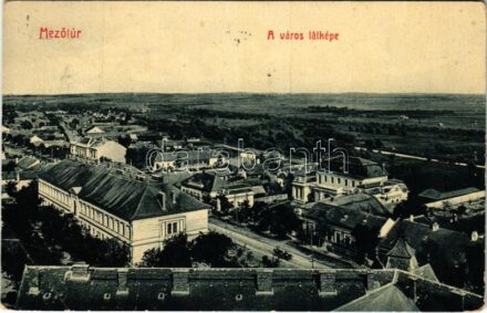 1911 Mezőtúr, látkép. W.L. Bp. 6370. (EB)