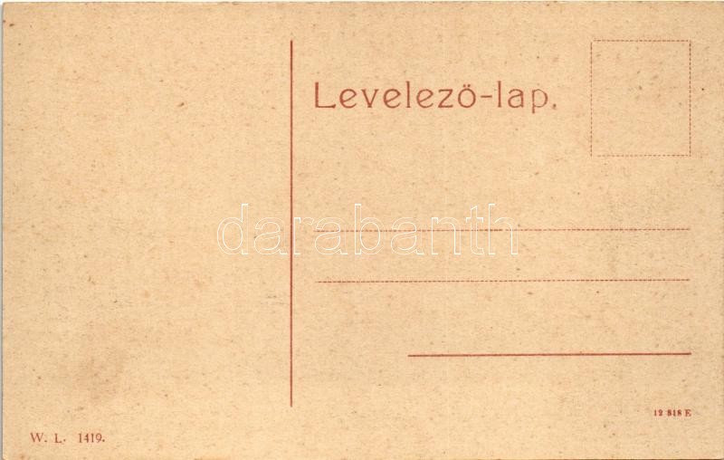 Gyoma, Petőfi tér, lovas szekér. W.L. 1419. - Image 2
