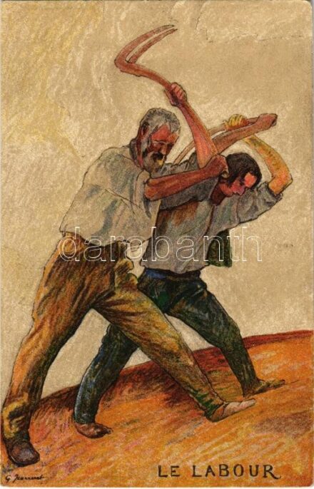 1920 Le Labour. Bundesfeier Postkarte 1. August. Zur Förderung der Körperlichen und Wirtschaftlichen Erziehung / To promote physical and economic education. Swiss propaganda litho, W. Stauffer