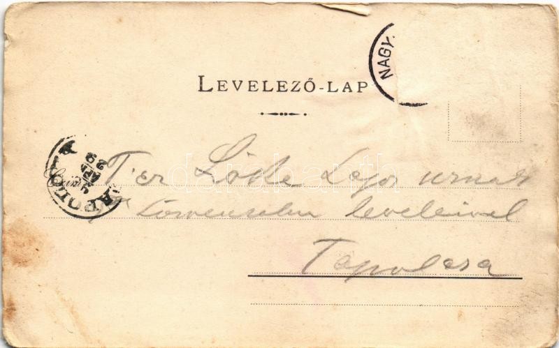 1898 (Vorläufer) Nagykanizsa, Deák Ferenc tér (Rb) - Image 2