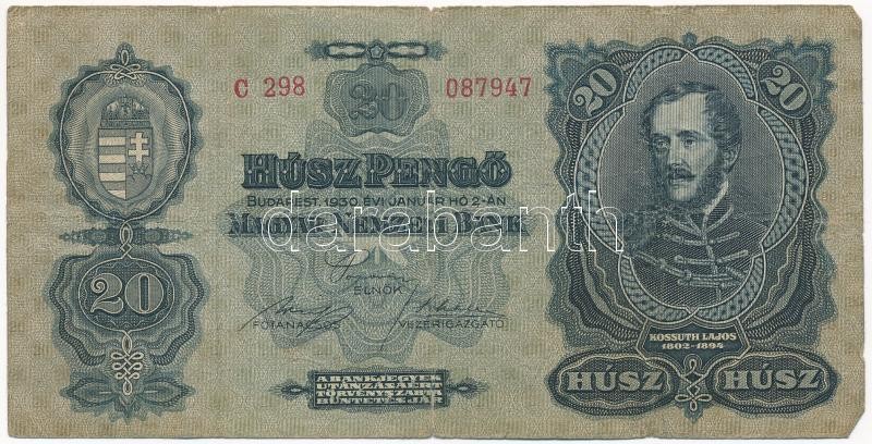 1930. 20P 'C 298 087947' T:III- Adamo P11