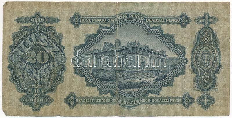 1930. 20P 'C 298 087947' T:III- Adamo P11 - Image 2