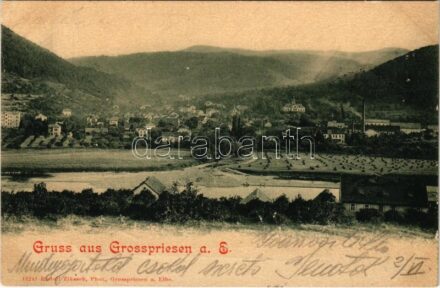 1901 Velké Brezno, Großpriesen, Grosspriesen; (EK)