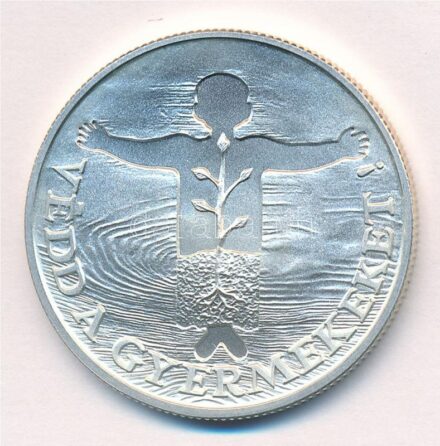 1989. 500Ft Ag 'Védd a gyermekeket!' T:BU Adamo EM109