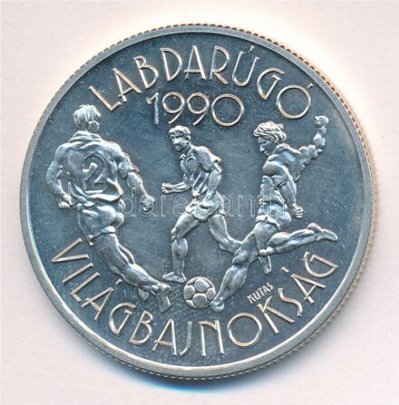 1988. 500Ft Ag '1990. Labdarúgó VB - Három játékos' T:BU Adamo EM106