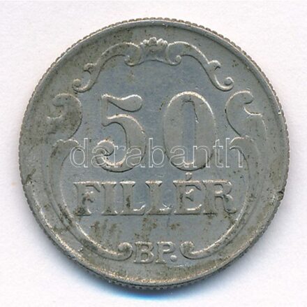 1938. 50f Cu-Ni T:2 fo. Adamo P5