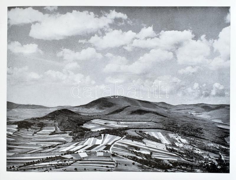 Hevesy Iván: Magyar tájképek. Hevesy Iván fényképei. A magyar táj és a magyar tájkép. Gyoma, 1941, Kner Izidor. Egészoldalas fekete-fehér fotókkal illusztrált. Kiadói félvászon kötésben, kopott, foltos borítóval. - Image 2