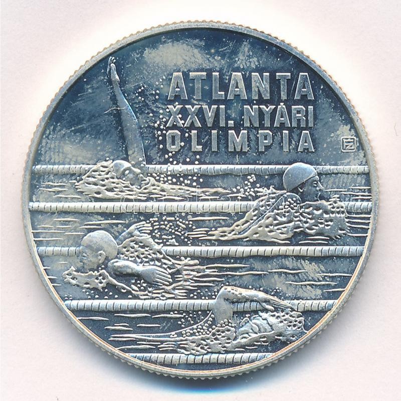 1994. 1000Ft Ag 'Nyári olimpia - Atlanta' kapszulában T:1 fo. Adamo EM137
