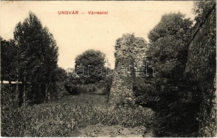 Ungvár, Uzshorod, Uzhhorod, Uzhorod; vár. Steinfeld Dezső kiadása / castle (EK)