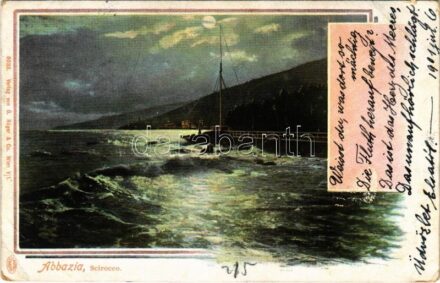 1901 Abbazia, Opatija; Scirocco (EB)