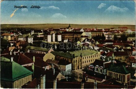 Veszprém, látkép (r)