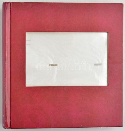 Képeslap album 200 férőhellyel / Postcard album for 200 postcards (20,5 cm x 22 cm)