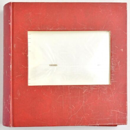 Képeslap album 200 férőhellyel / Postcard album for 200 postcards (20,5 cm x 22 cm)