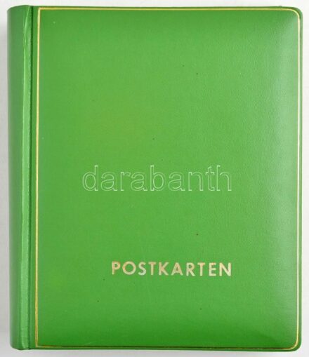 Postkarten - Képeslapalbum 200 férőhellyel / Postcard album for 200 postcards (20 cm x 25 cm)
